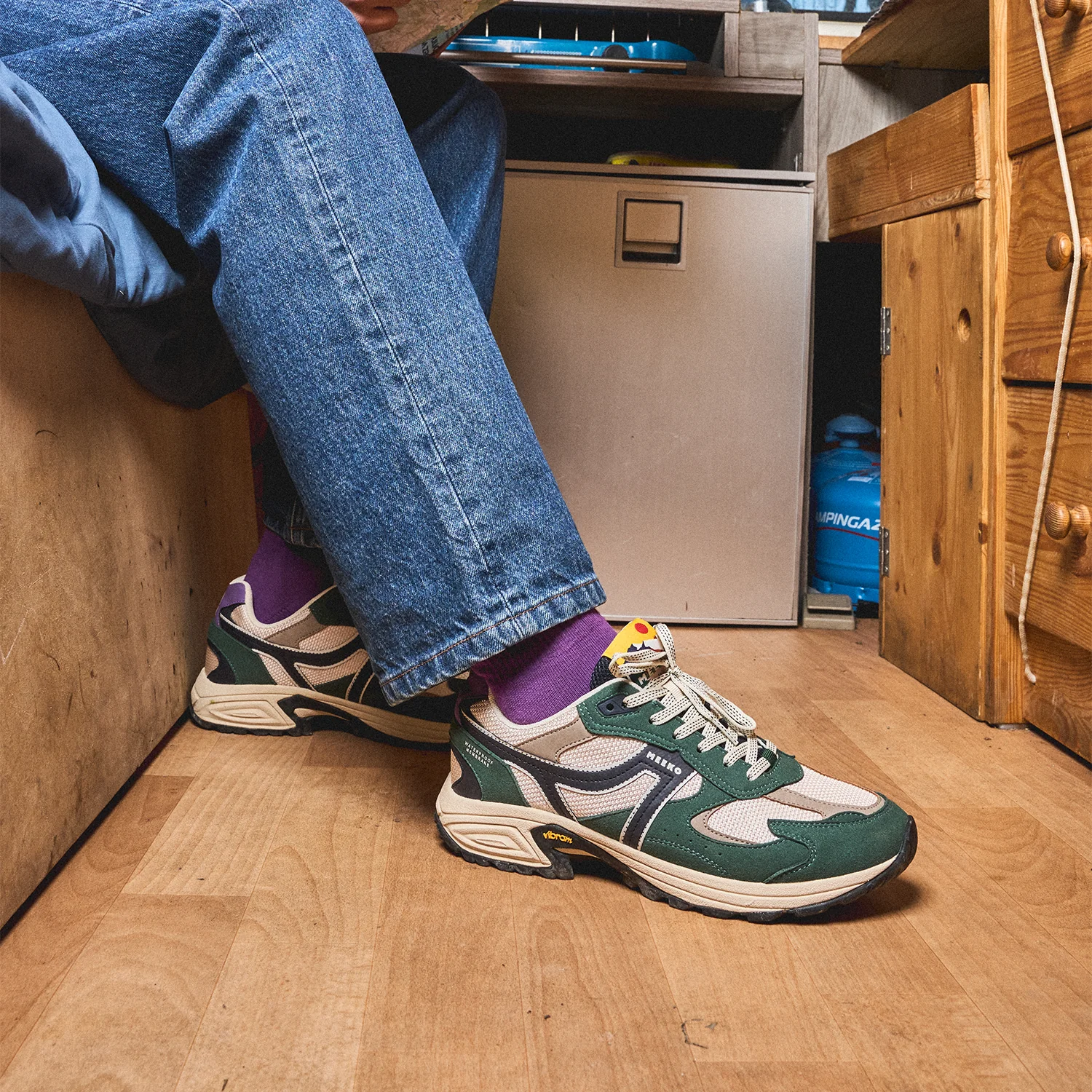 CAPRA - GREEN - BASKETS TECHNIQUES ET DURABLES - Image 11