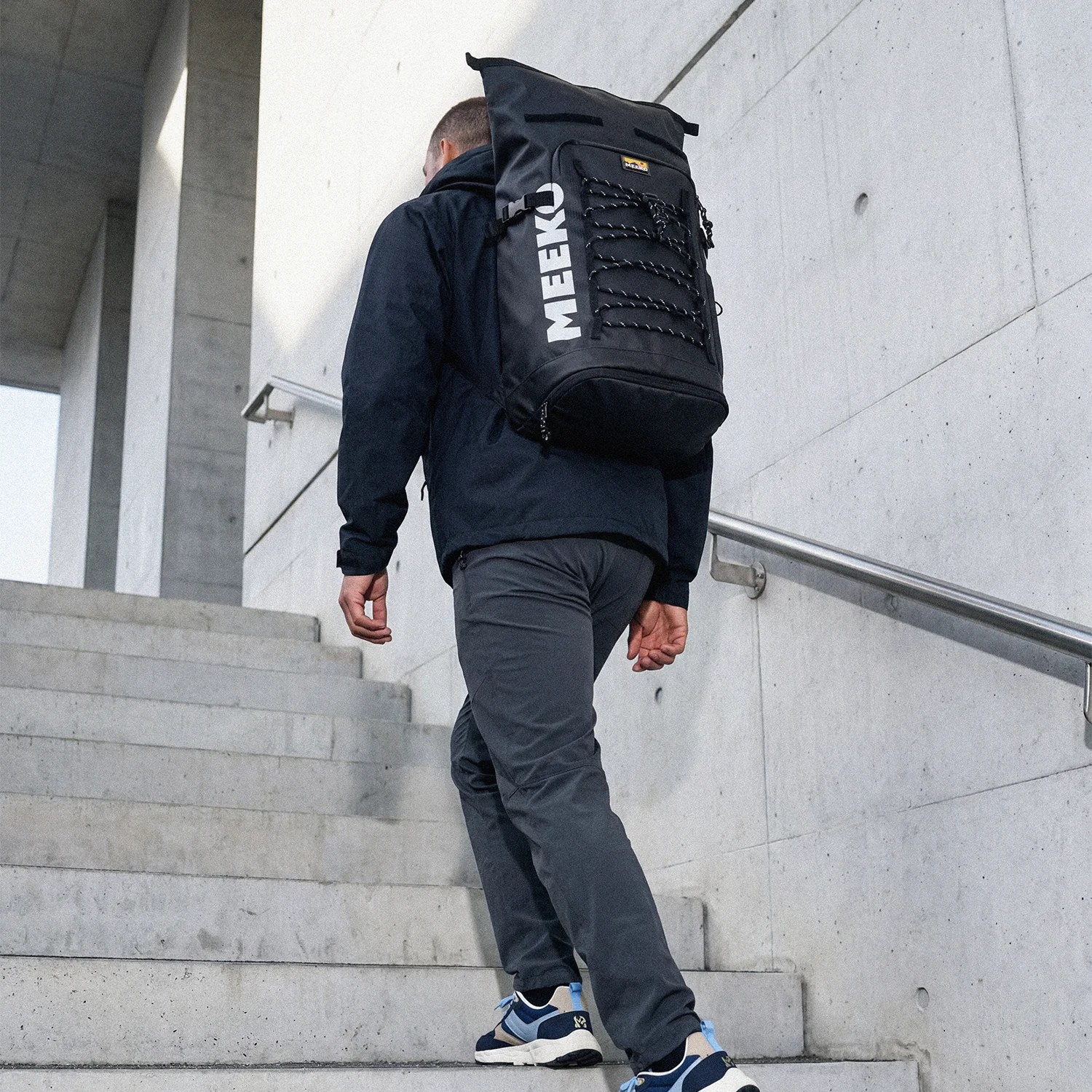 WOODPACKER - BLACK - BACKPACK MODULABLE, TECHNIQUE ET DURABLE - Image 11